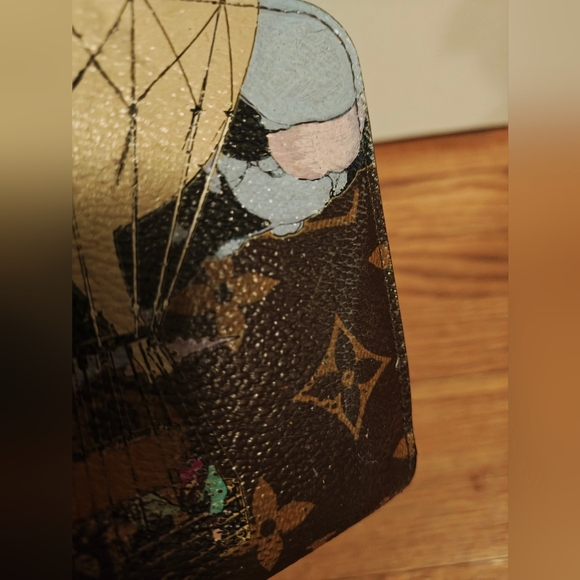 Louis Vuitton Ltd Edition Monogram Illustre Long Zippy Wallet - Picture 10 of 13